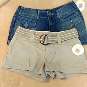 2 Pair Lot - Z Universe Short Shorts - Size 3 - NWT